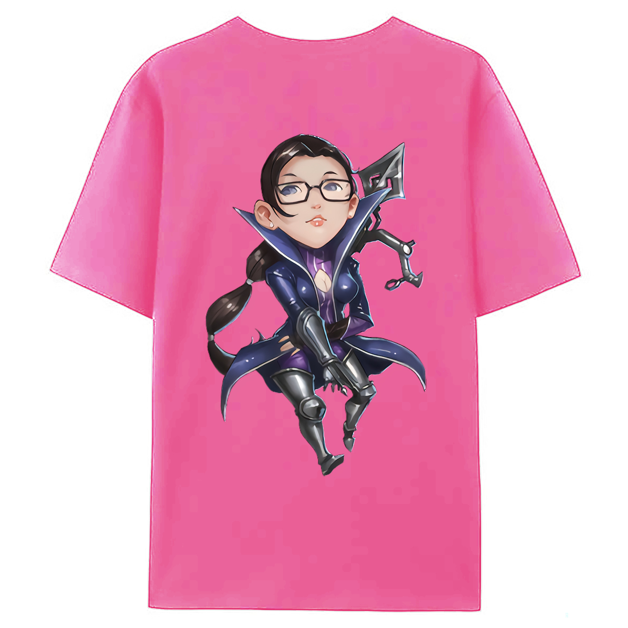 （画像用） リーグ・オブ・レジェンド League of Legends LOL レディース半袖Tシャツ(バックプリント)